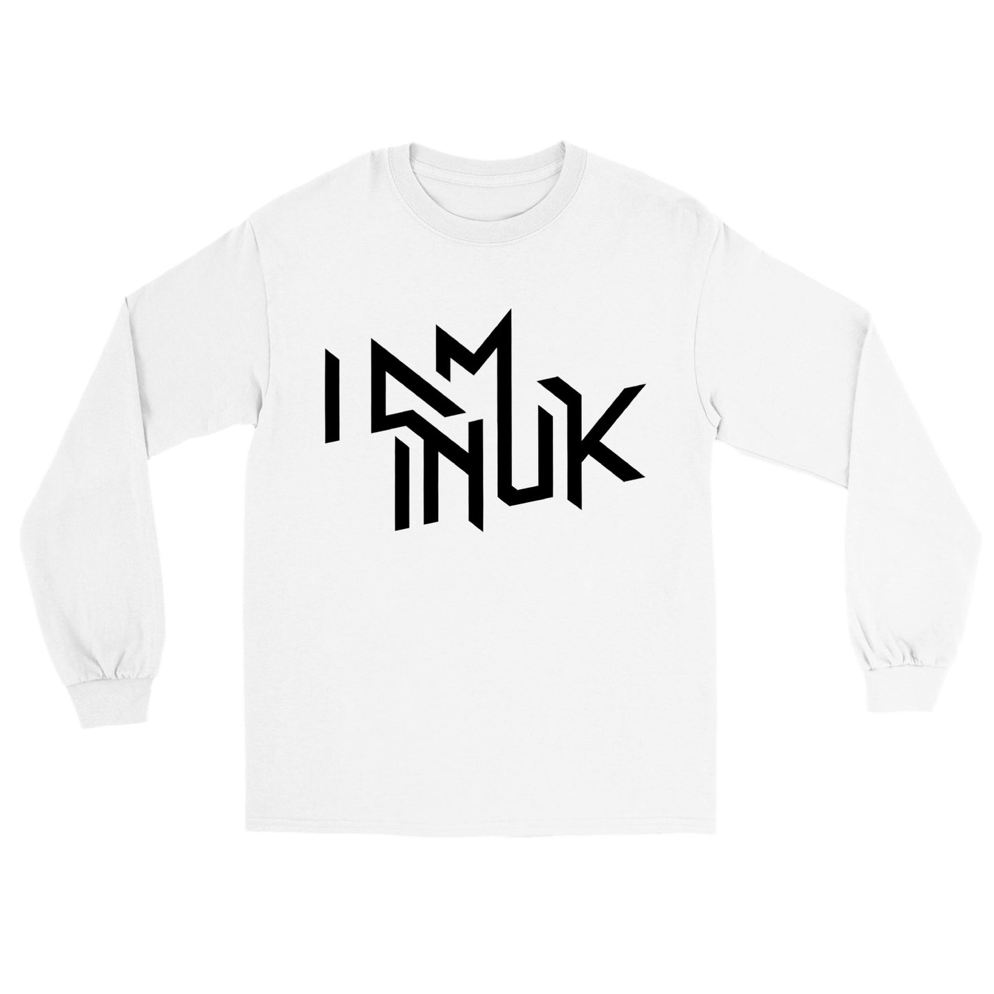 I Am Inuk Text Longsleeve T-shirt