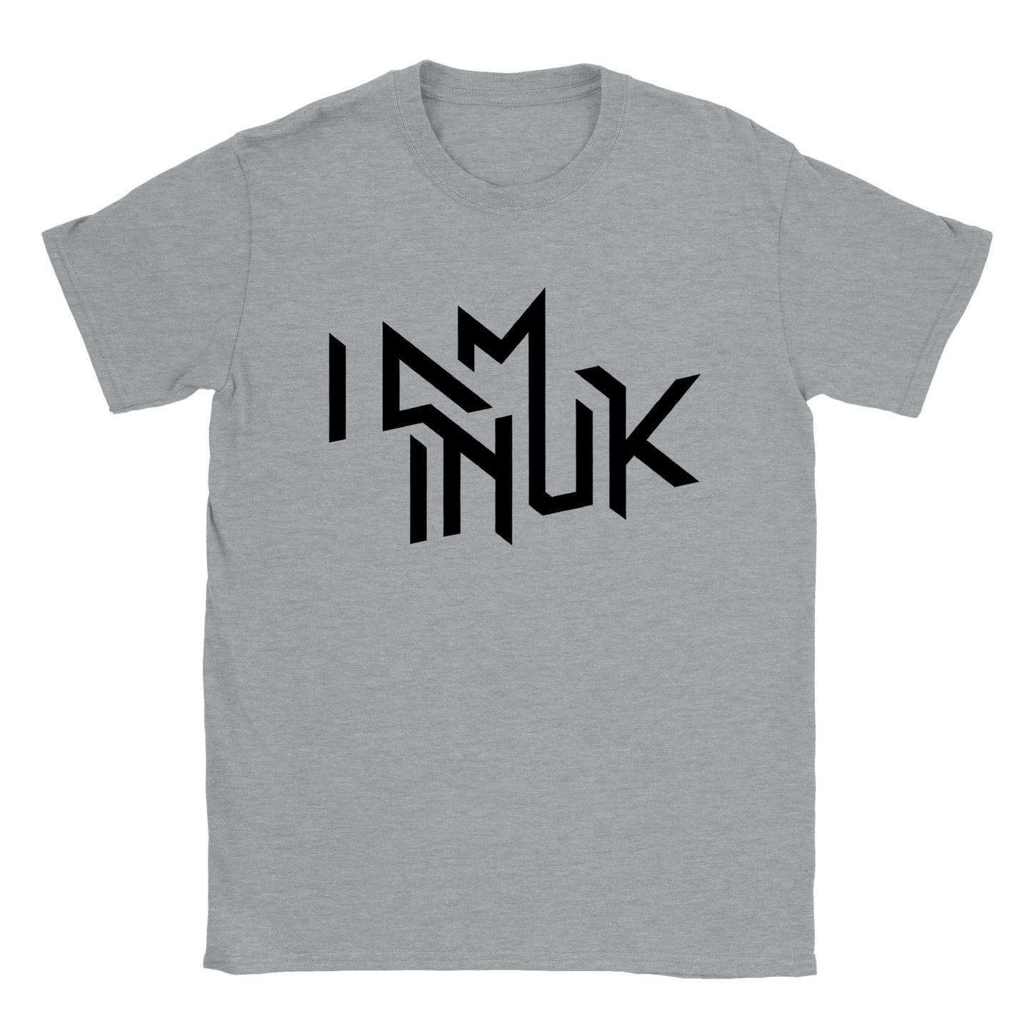 I Am Inuk Text T-shirt